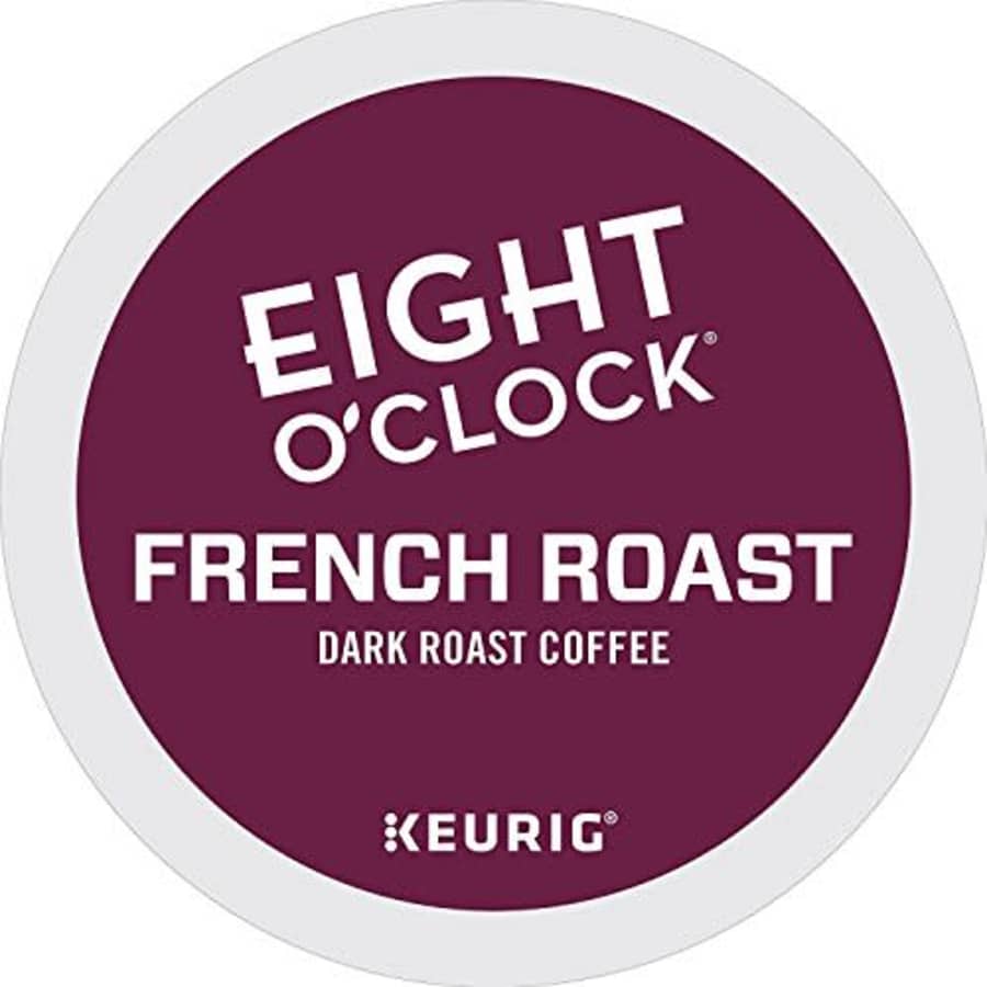 Eight O'Clock Coffee French Roast, Single-Serve Keurig K-Cup Pods, Dark Roast Coffee, 72 Count for $54