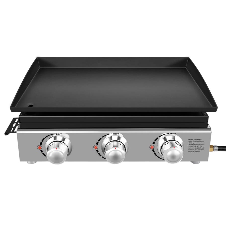Cecarol 23" 3-Burner Outdoor Gas Griddle for $110