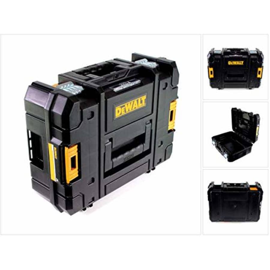 DEWALT DWST1-70703 TStak II Power Tool Storage Box 13.5L Capacity T-STAK Case, Black for $41