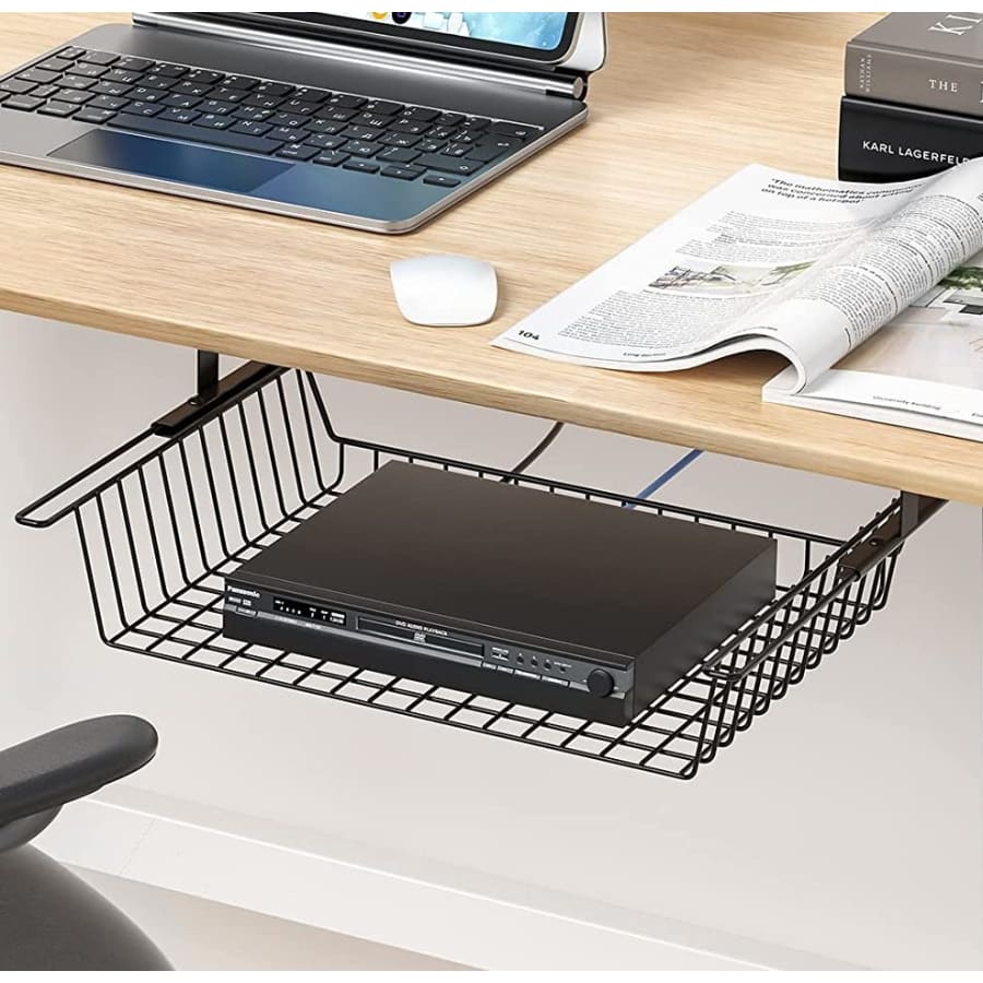Tacklife Under Desk Storage Shelf for $17 Tacklife Under Desk Storage Shelf for $17