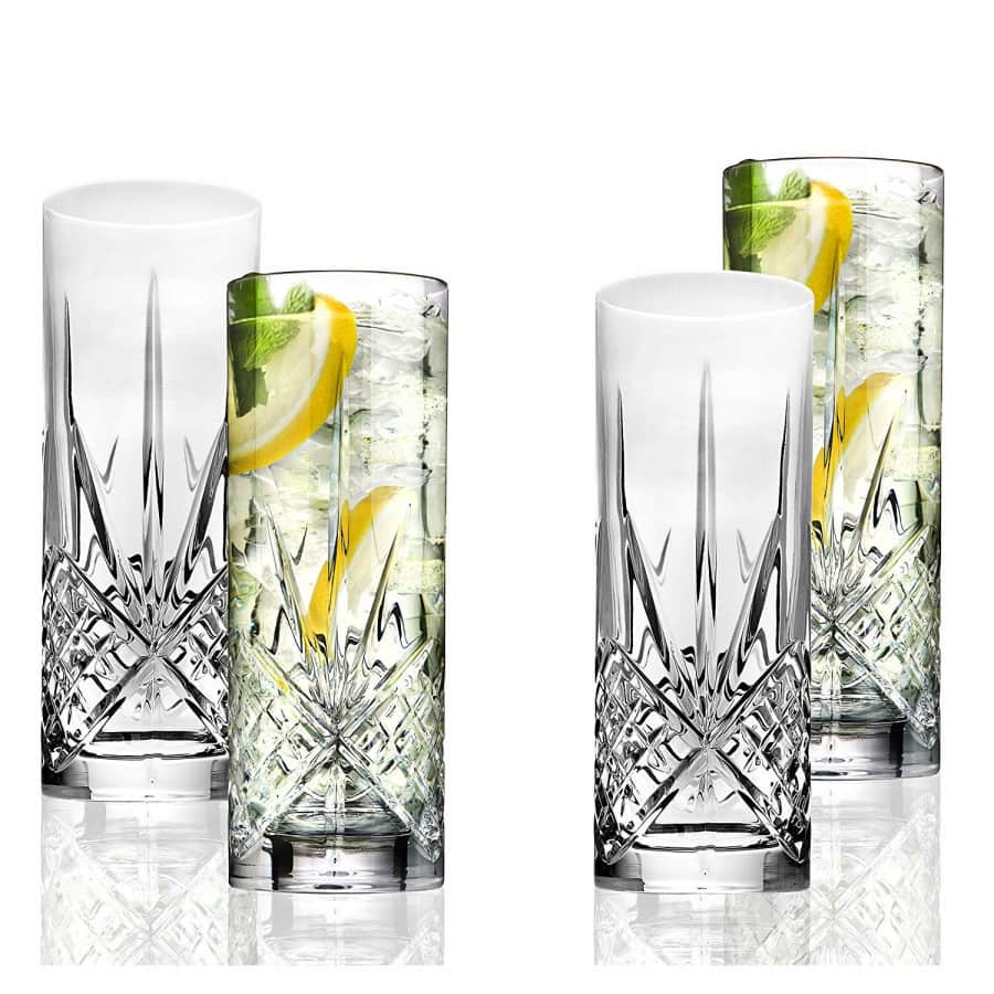 Godinger Dublin Collection Tom Collins Beverage Glasses: 4 for $16 Godinger Dublin Collection Tom Collins Beverage Glasses: 4 for $16