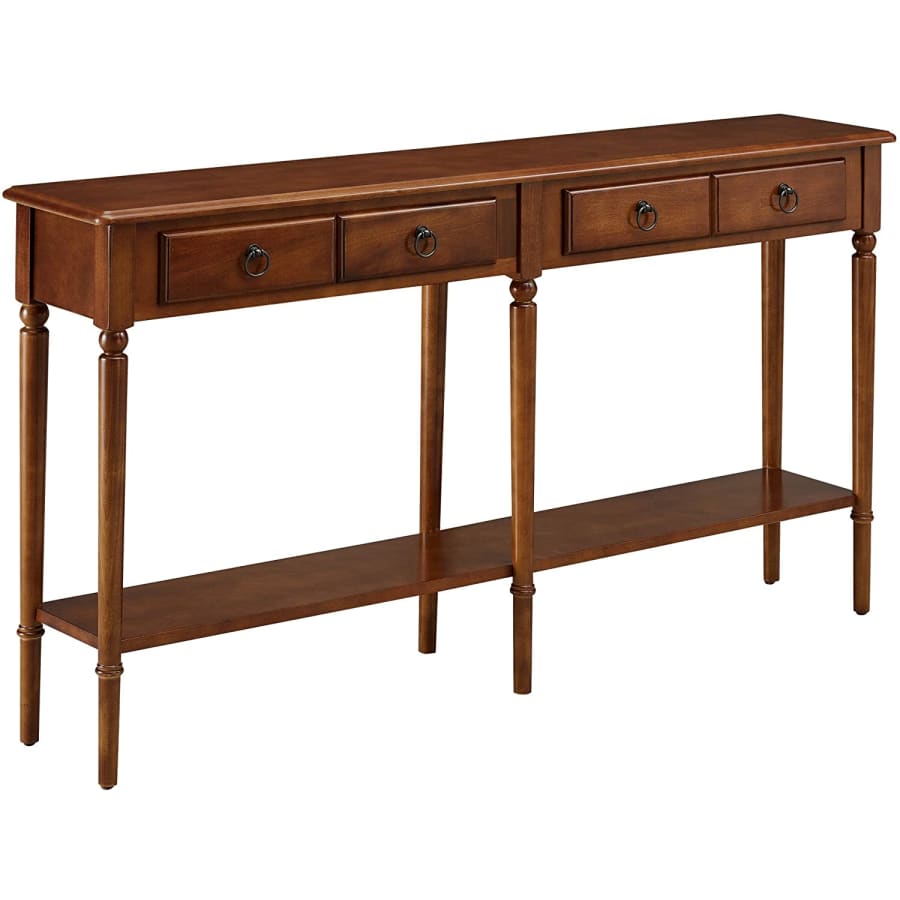 Leick Coastal Double Console Table for $266 Leick Coastal Double Console Table for $266