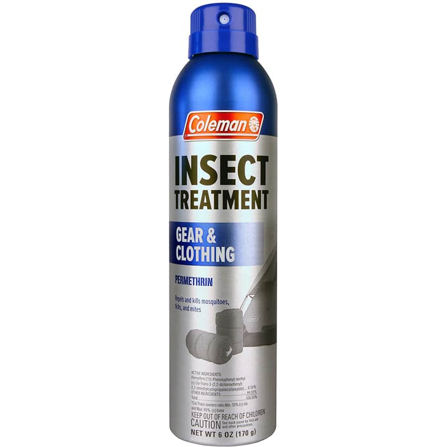 Coleman Gear & Clothing 6-oz. Permethrin Insect Repellent Spray for $6