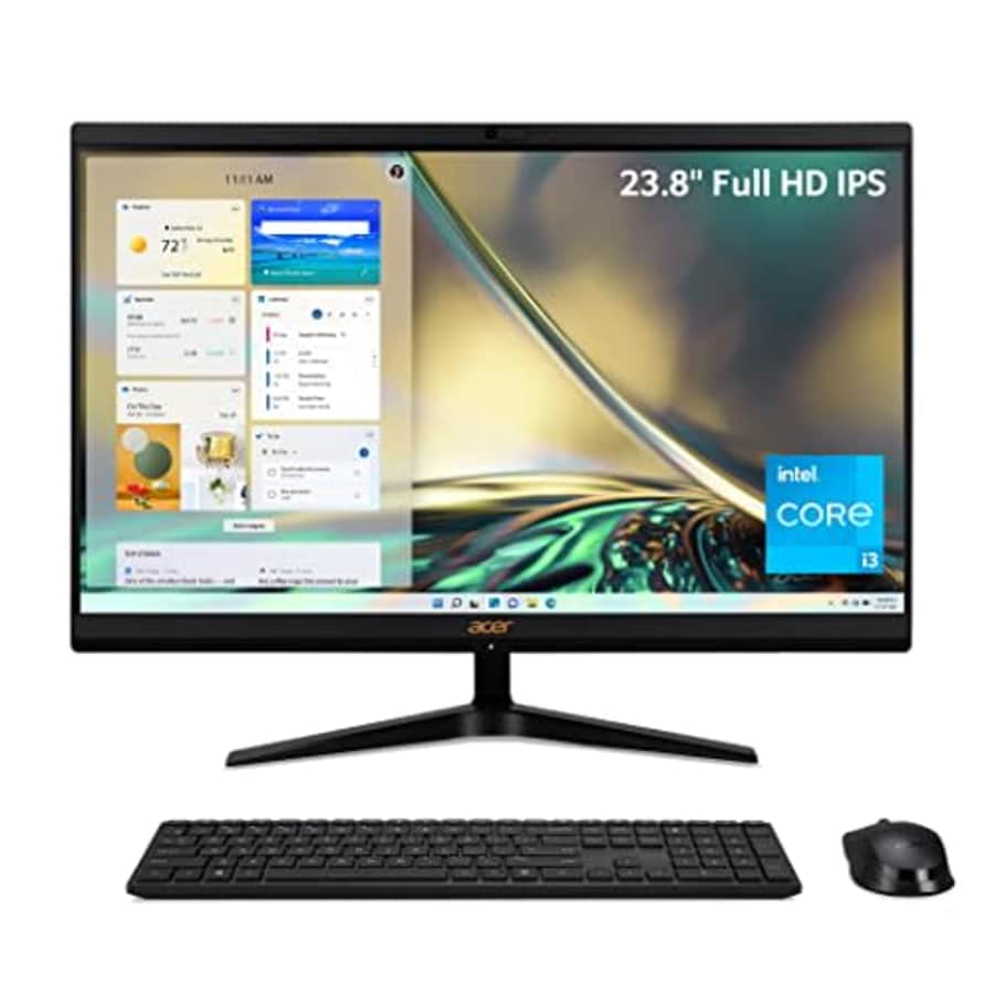 Acer Aspire C24-1700-UA91 AIO Desktop | 23.8" Full HD IPS Display | 12th Gen Intel Core i3-1215U | for $619 Acer Aspire C24-1700-UA91 AIO Desktop | 23.8" Full HD IPS Display | 12th Gen Intel Core i3-1215U | for $619