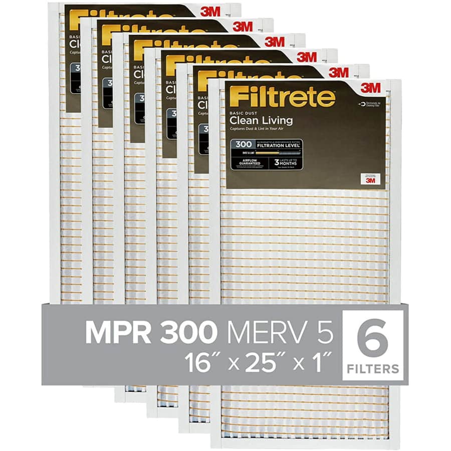 Filtrete 16x25x1 AC Furnace Air Filter 6-Pack for $35 via Sub & Save Filtrete 16x25x1 AC Furnace Air Filter 6-Pack for $35 via Sub & Save