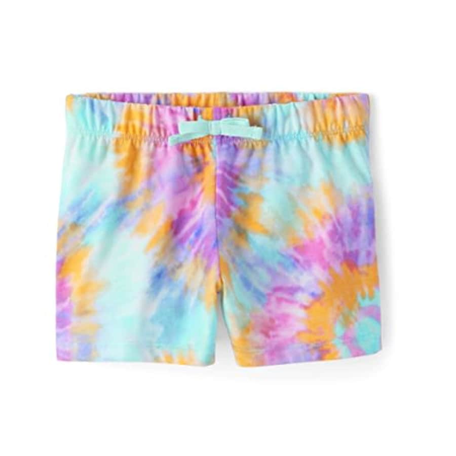 The Children's Place Girls' Pull On Everyday Shorts, Blue, XX-Large for $6