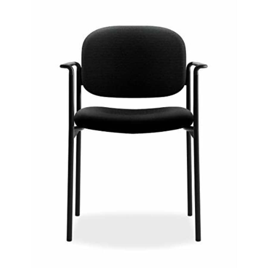 HON Scatter Guest Chair - Upholstered Stacking Chair with Arms, Office Furniture, Black (VL616) for $116 HON Scatter Guest Chair - Upholstered Stacking Chair with Arms, Office Furniture, Black (VL616) for $116