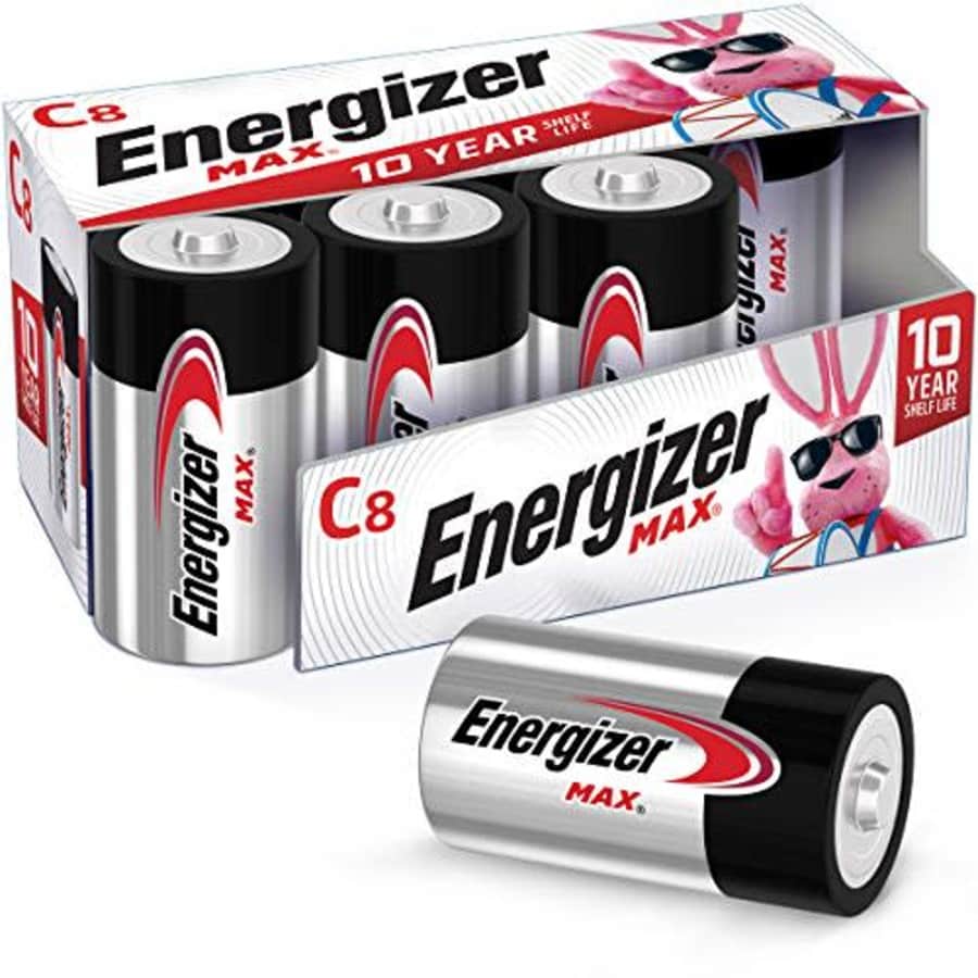 Energizer Max C Alkaline Batteries 8-Pack: $12 via Sub. & Save