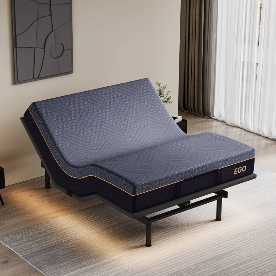 EgoHome Twin XL Adjustable Bed Bundle for $782 EgoHome Twin XL Adjustable Bed Bundle for $782