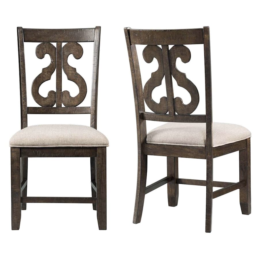 Picket House Furnishings Stanford Swirl Back Chair 2-Pack for $147 Picket House Furnishings Stanford Swirl Back Chair 2-Pack for $147