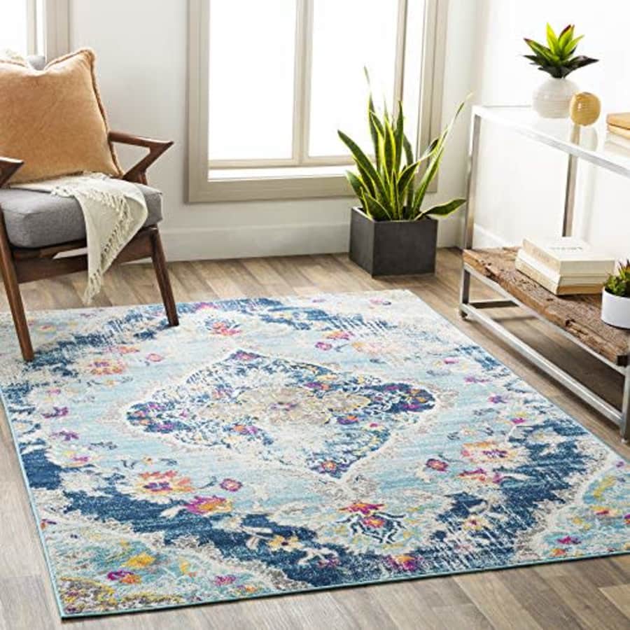 Artistic Weavers Antioch Area Rug (5' x 8'), 5'3" x 7'1", Teal for $123