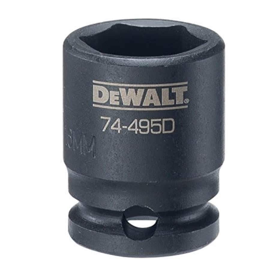 DEWALT 3/8" Drive Impact Socket 6 PT 16MM for $9 DEWALT 3/8" Drive Impact Socket 6 PT 16MM for $9