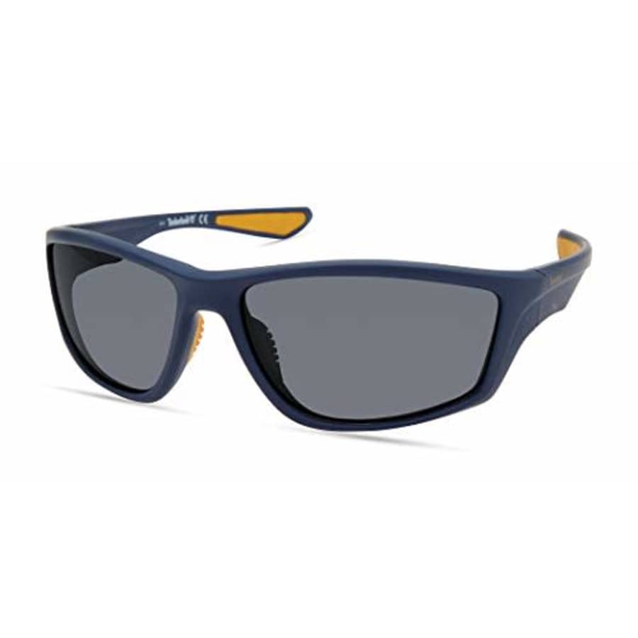 Timberland Men's TBA9272 Polarized Rectangular Sunglasses, Matte Navy, 64mm for $40 Timberland Men's TBA9272 Polarized Rectangular Sunglasses, Matte Navy, 64mm for $40