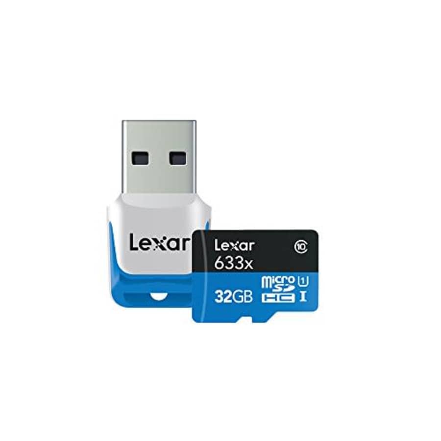 Lexar microSDHC 633X 32GB High-Performance for $55