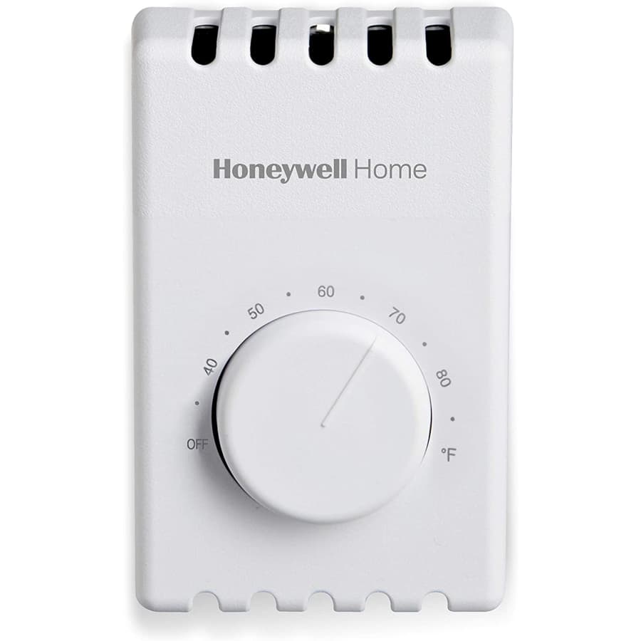 Honeywell Manual 4 Wire Premium Baseboard/Line Volt Thermostat for $15