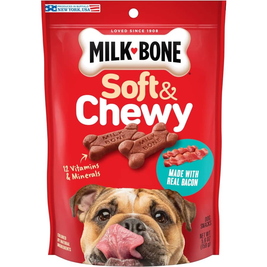 Milk-Bone Soft & Chewy Dog Treats 5.6-oz. 10-Pack for $17 via Sub & Save Milk-Bone Soft & Chewy Dog Treats 5.6-oz. 10-Pack for $17 via Sub & Save