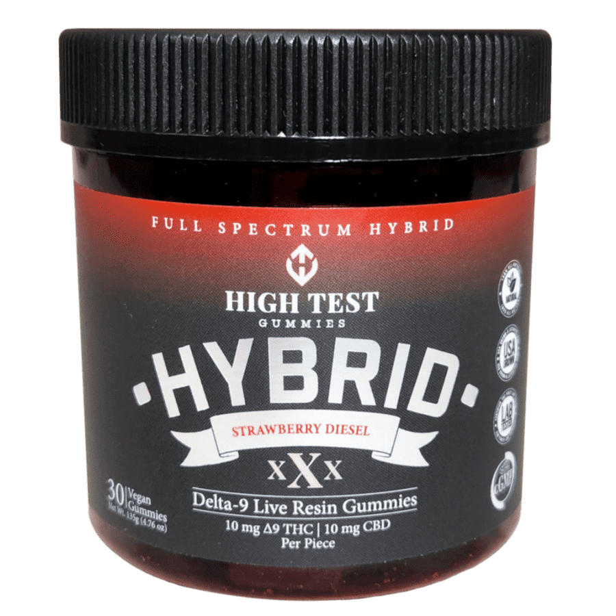 High Test Gummies Delta-9 10mg Hybrid 30-Gummy Bottle: 6 for $102 High Test Gummies Delta-9 10mg Hybrid 30-Gummy Bottle: 6 for $102