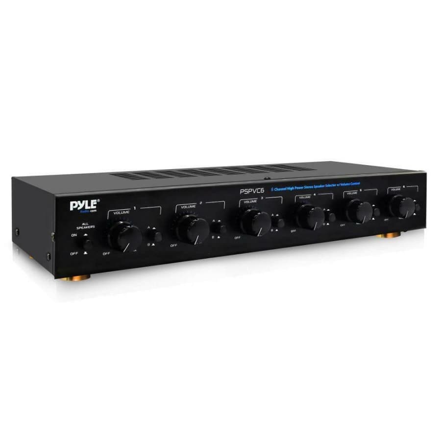 Pyle 6-Channel High Power Stereo Speaker Selector for $92 Pyle 6-Channel High Power Stereo Speaker Selector for $92