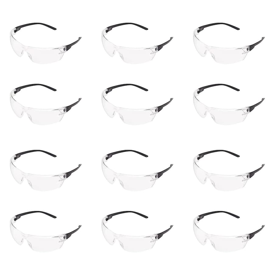 AmazonCommercial Anti-Fog Safety Glasses 12-Pack for $29 AmazonCommercial Anti-Fog Safety Glasses 12-Pack for $29