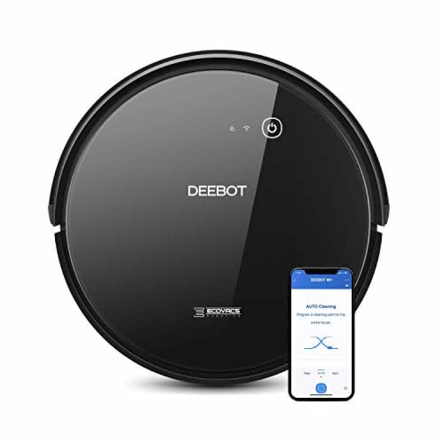 ECOVACS DEEBOT 661 Convertible Vacuuming or Mopping Robotic Vacuum Cleaner with Max Power Suction, for $90