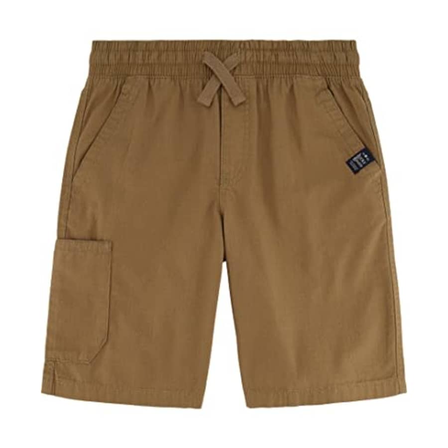 Lucky Brand Boys' Big Pull-on Shorts, Cargo Otter 22, 8 for $23