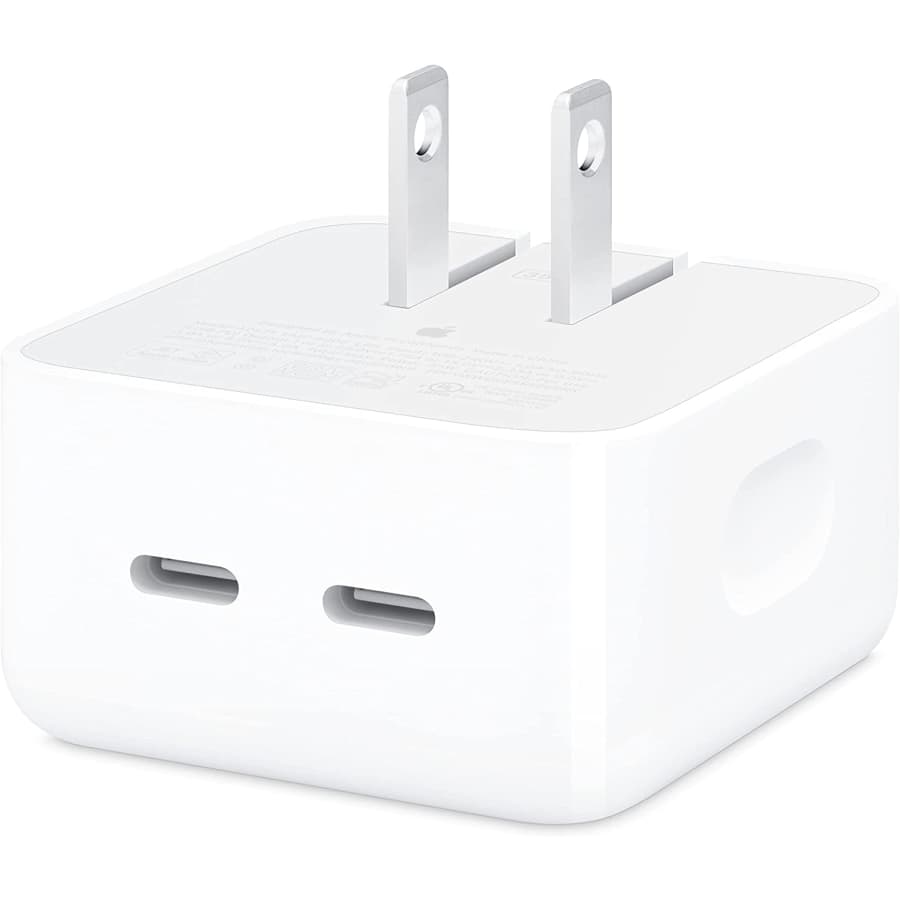 Apple 35W Dual USB-C Port Compact Power Adapter for $44 Apple 35W Dual USB-C Port Compact Power Adapter for $44
