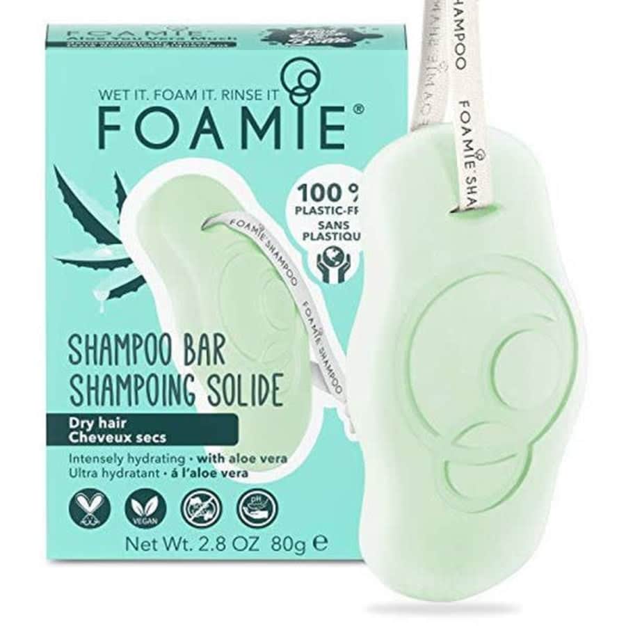 Foamie Natural Aloe Vera Shampoo Bar 2-Pack for $6 Foamie Natural Aloe Vera Shampoo Bar 2-Pack for $6