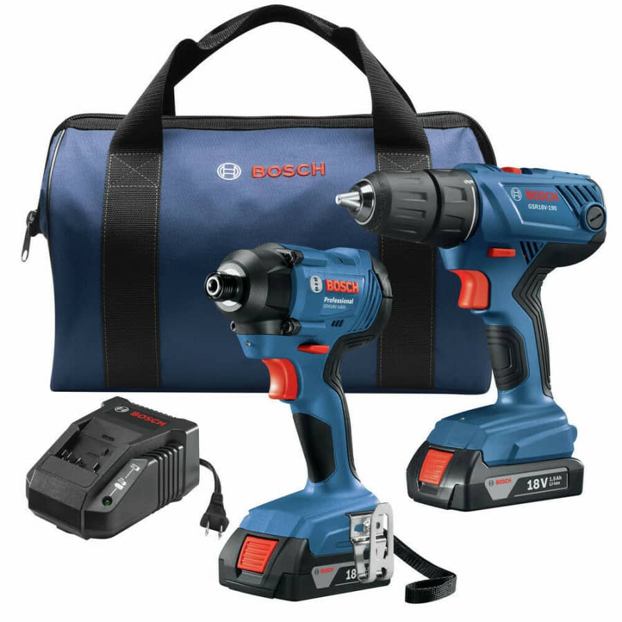 Bosch 18V Drill and Impact Driver Kit for $130 Bosch 18V Drill and Impact Driver Kit for $130