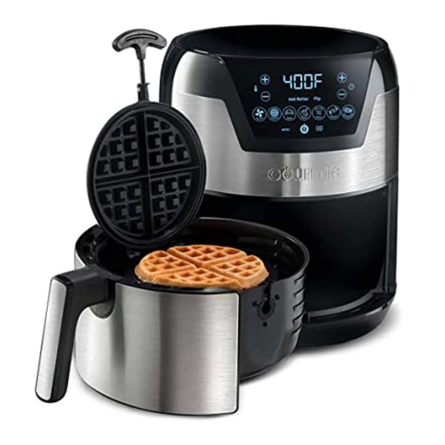 Gourmia GAFW598 2 in 1 - 5-Quart Digital Air Fryer + Waffle Maker for $73