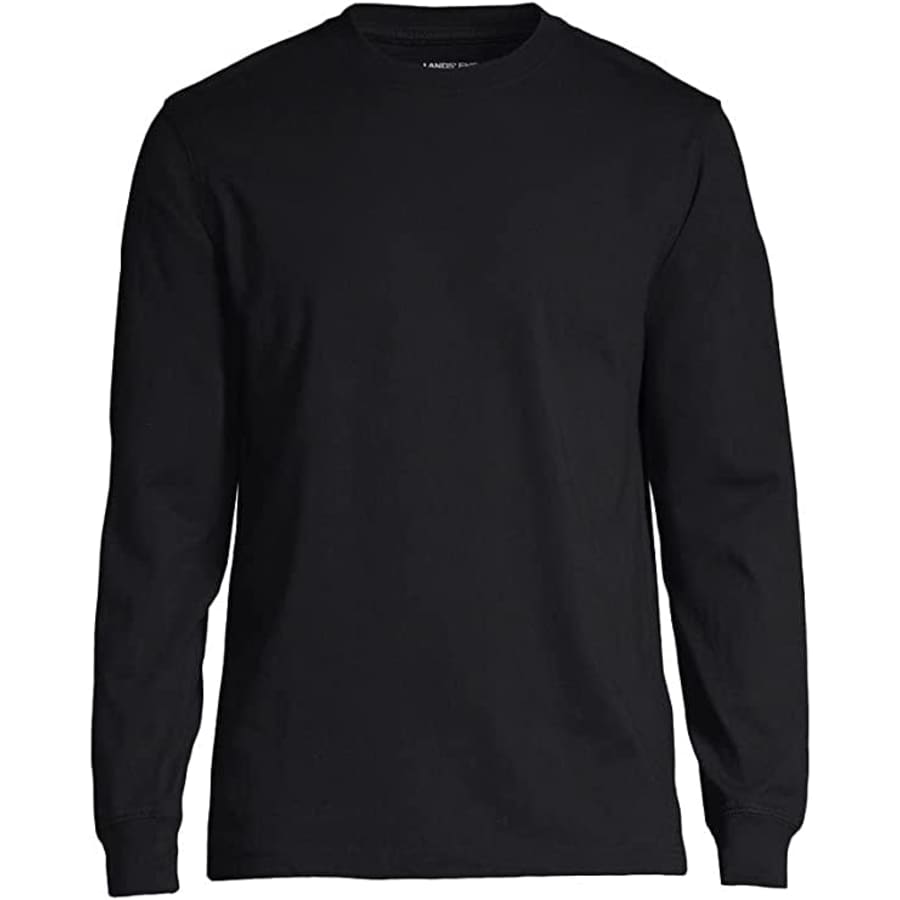 Lands' End Men's Super-T Long Sleeve T-Shirt for $31