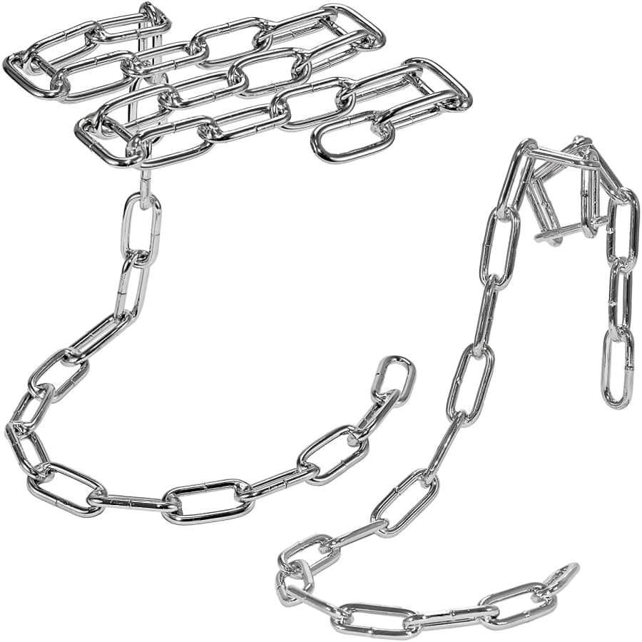 Southern Homewares Magic Floating Chain Glass Stemware Rack and Wine Bottle Holder Set for $25