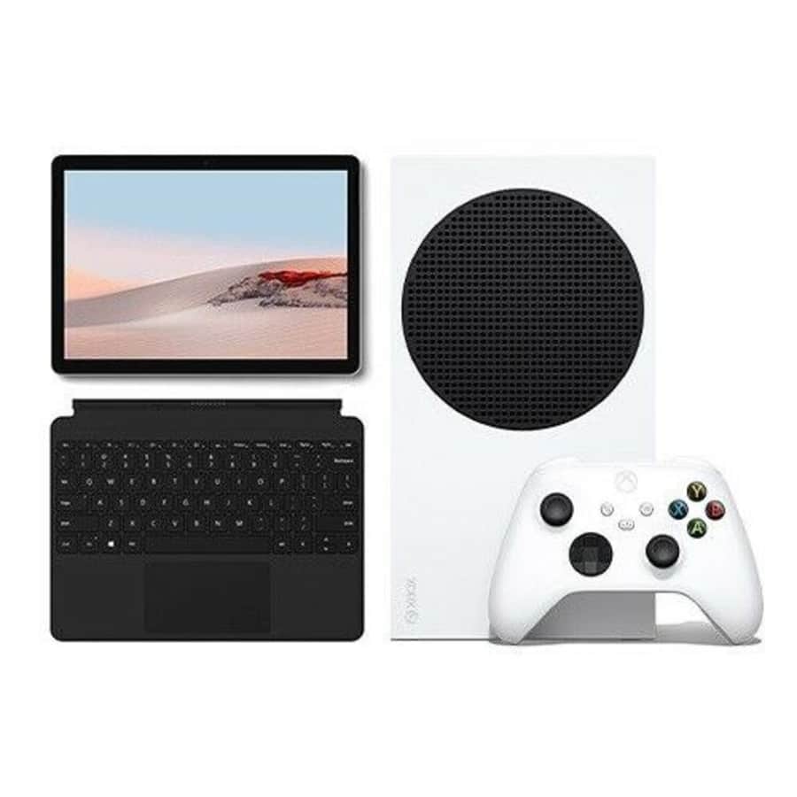 Xbox Series S + Microsoft Surface Go 2 w/ Surface Go Type Cover Bundle for $760 Xbox Series S + Microsoft Surface Go 2 w/ Surface Go Type Cover Bundle for $760