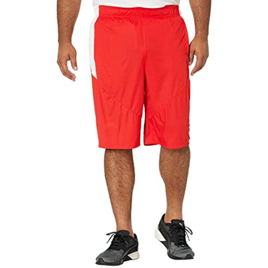 PUMA Men's Big & Tall Cat Shorts BT, High Risk Red White, X-Large (Tall) for $13 PUMA Men's Big & Tall Cat Shorts BT, High Risk Red White, X-Large (Tall) for $13