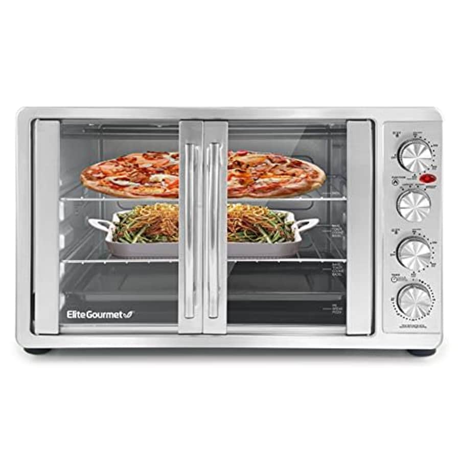 Elite Gourmet 47.5-Quart 18-Slice Convection Oven for $90 Elite Gourmet 47.5-Quart 18-Slice Convection Oven for $90
