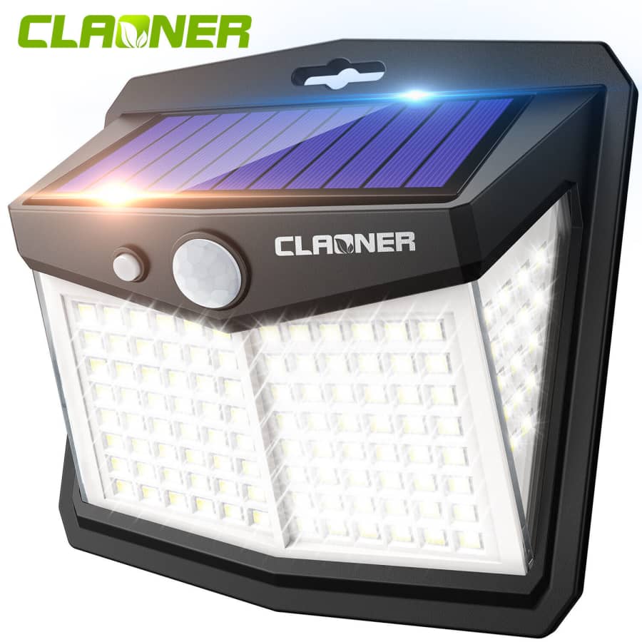 128-LED Solar Power Motion Sensor Lamp for $6 128-LED Solar Power Motion Sensor Lamp for $6