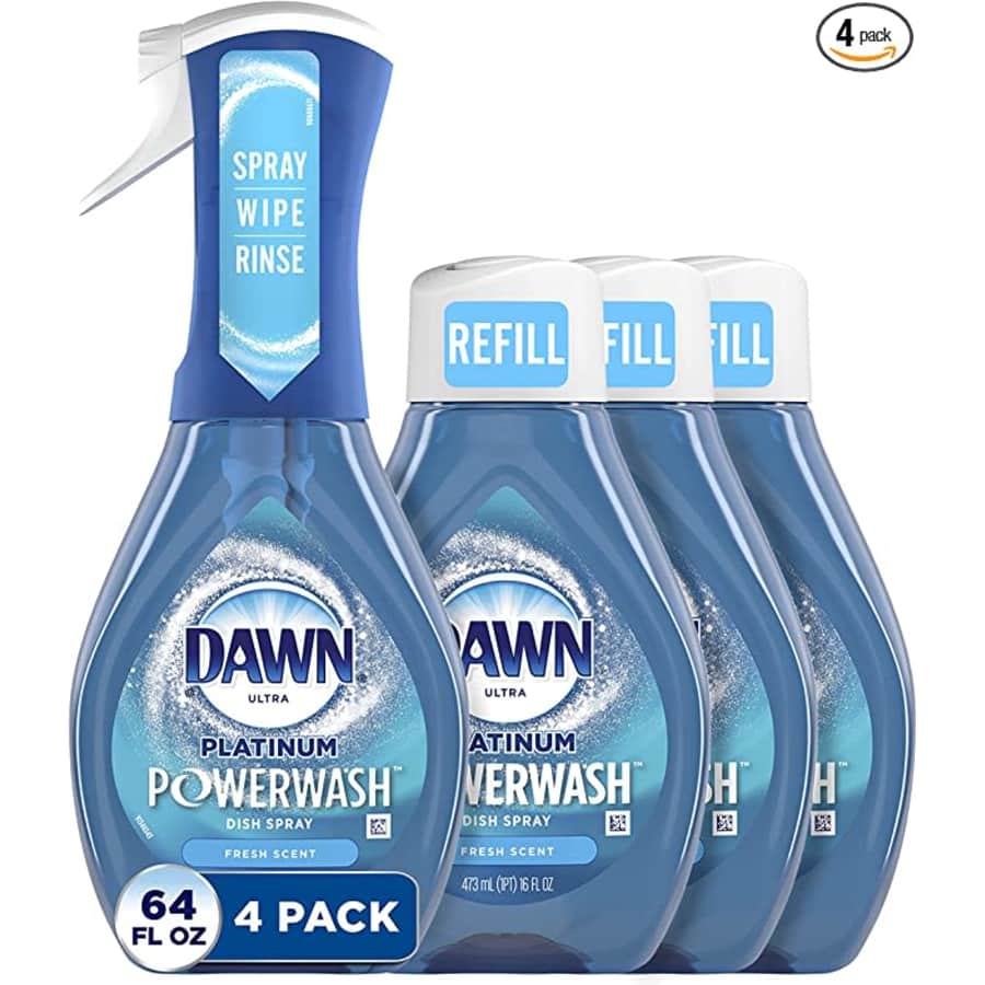 Dawn Ultra Platinum Powerwash 16-oz. Spray w/ 3 Refills for $16
