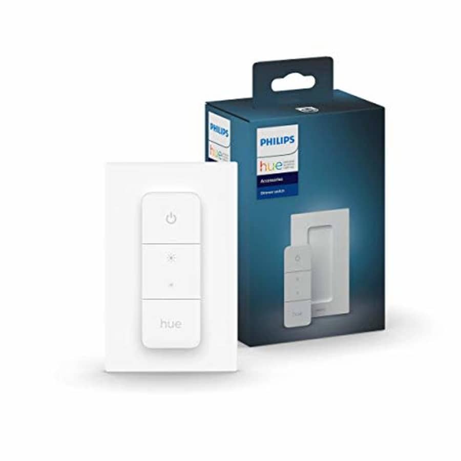 Philips Hue v2 Smart Dimmer Switch and Remote, Installation-Free, Smart Home, Exclusively for for $22