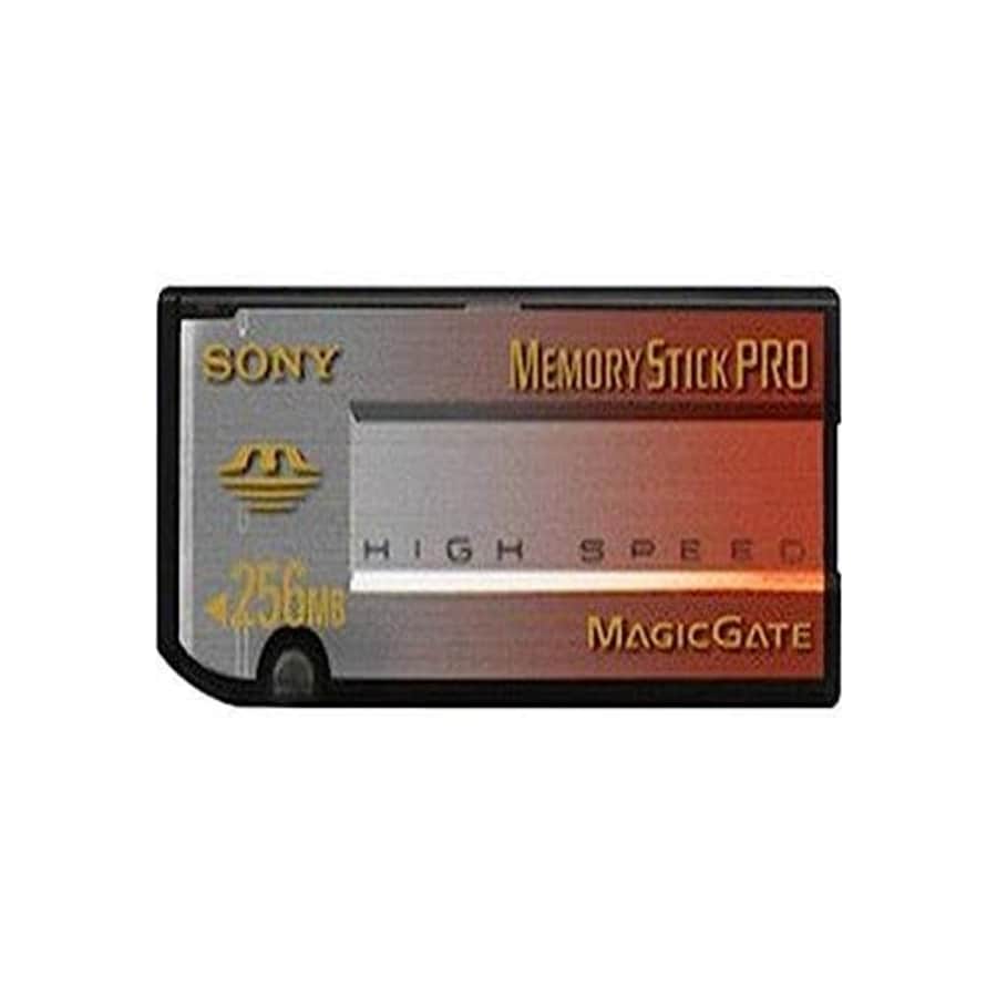 Sony 256MB Memory Stick PRO-HIGH Speed (MSX-256N) (Retail Package) for $50