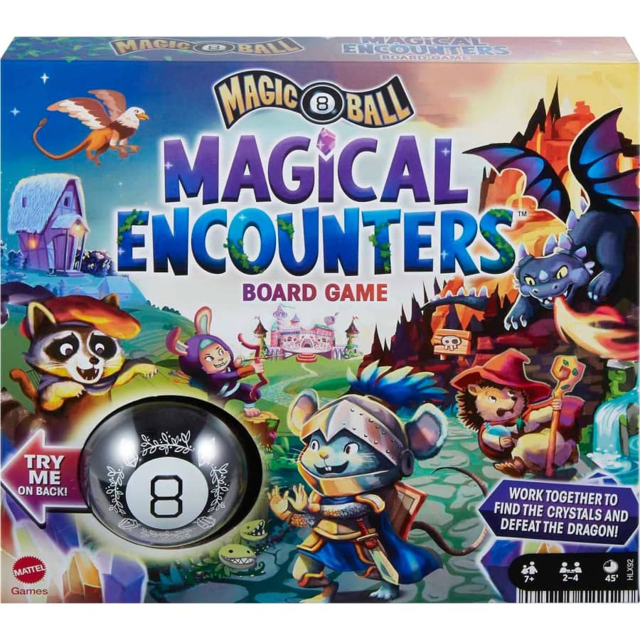 Mattel Magic 8 Ball Magical Encounters Board Game for $15