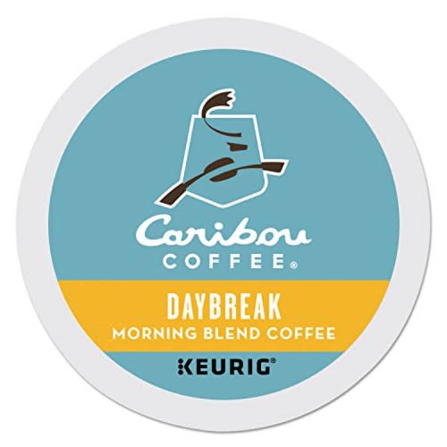 Caribou Coffee Daybreak Morning Blend, Single-Serve Keurig K-Cup Pods, Light Roast Coffee, 96 Count for $21 Caribou Coffee Daybreak Morning Blend, Single-Serve Keurig K-Cup Pods, Light Roast Coffee, 96 Count for $21