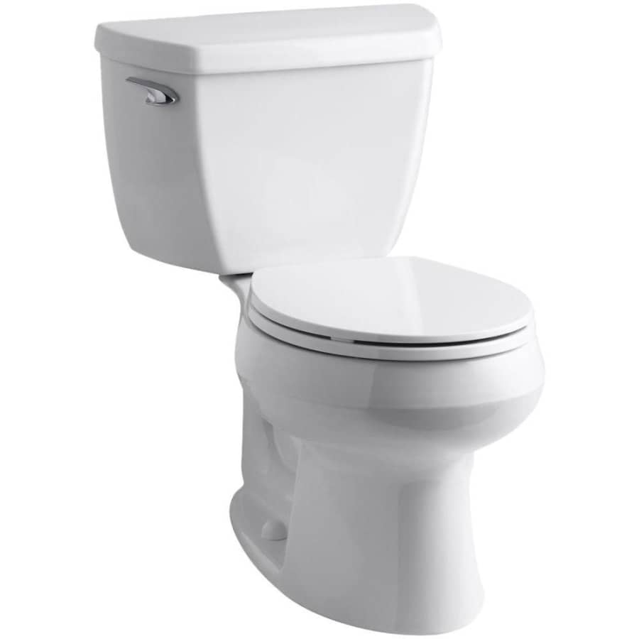 Kohler Wellworth Single Flush Round Toilet for $119 Kohler Wellworth Single Flush Round Toilet for $119