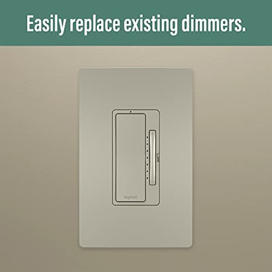 Pass & Seymour Legrand Radiant with Netatmo Smart Wi-Fi Enabled Tru-Universal Rocker Dimmer Switch in Nickel, for $70 Pass & Seymour Legrand Radiant with Netatmo Smart Wi-Fi Enabled Tru-Universal Rocker Dimmer Switch in Nickel, for $70