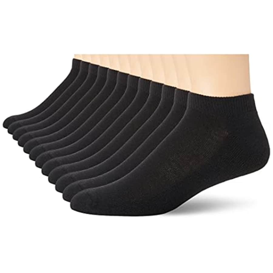 Hanes Men's FreshIQ X-Temp Active Cool No-Show Socks 12-Pack for $33 Hanes Men's FreshIQ X-Temp Active Cool No-Show Socks 12-Pack for $33