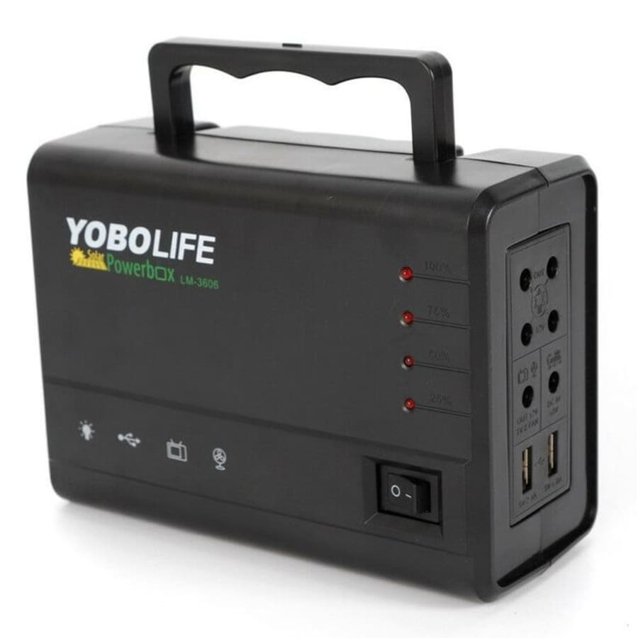 Frong 12V Solar Portable Power Station for $76 Frong 12V Solar Portable Power Station for $76