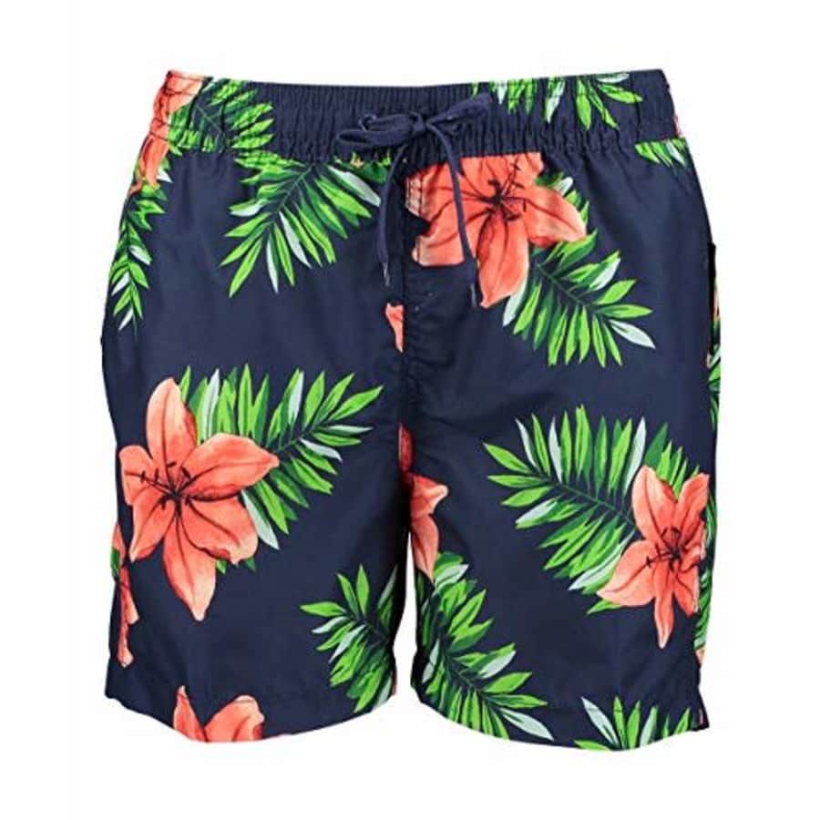 Kanu Surf Men's Monaco Swim Trunks, Kala Navy, Large for $18