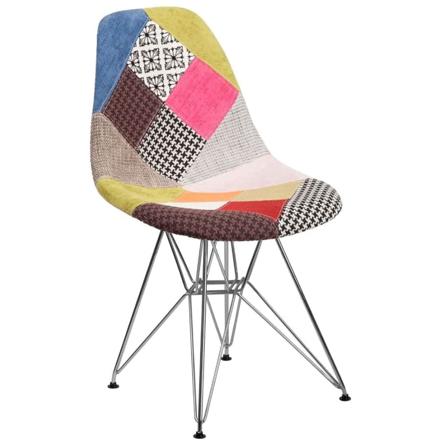 Flash Furniture Elon Series Milan Patchwork Fabric Chair for $107