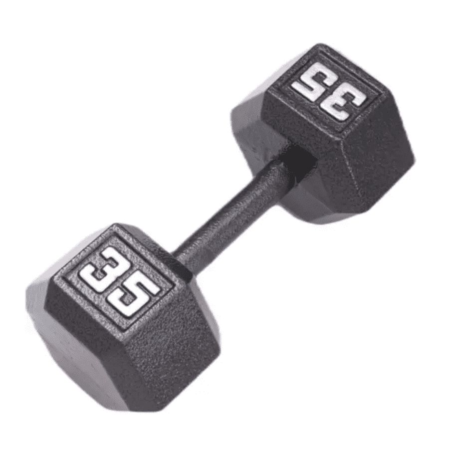 Fitness Gear Cast Hex Dumbbell from $10