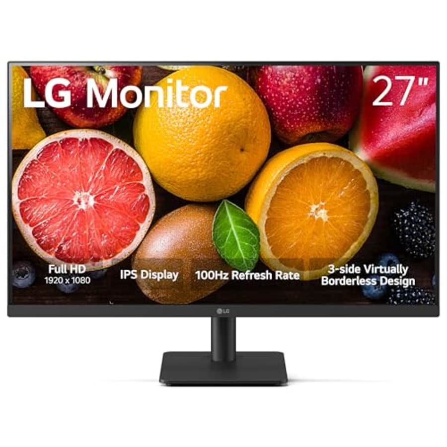 LG 27MS500-B 27 inch IPS FHD (1920x1080) 100Hz 5ms Reader Mode Borderless Design OnScreen Control for $100 LG 27MS500-B 27 inch IPS FHD (1920x1080) 100Hz 5ms Reader Mode Borderless Design OnScreen Control for $100