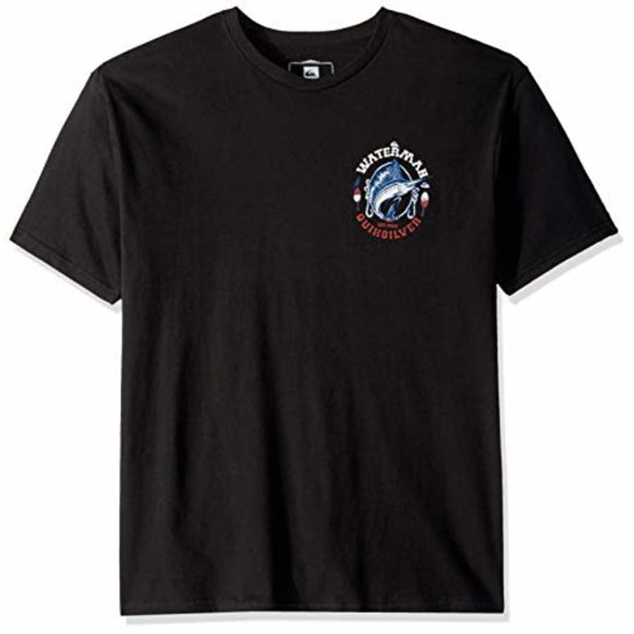 Quiksilver Waterman Men's Dude PO TEE Shirt, Black, S for $26