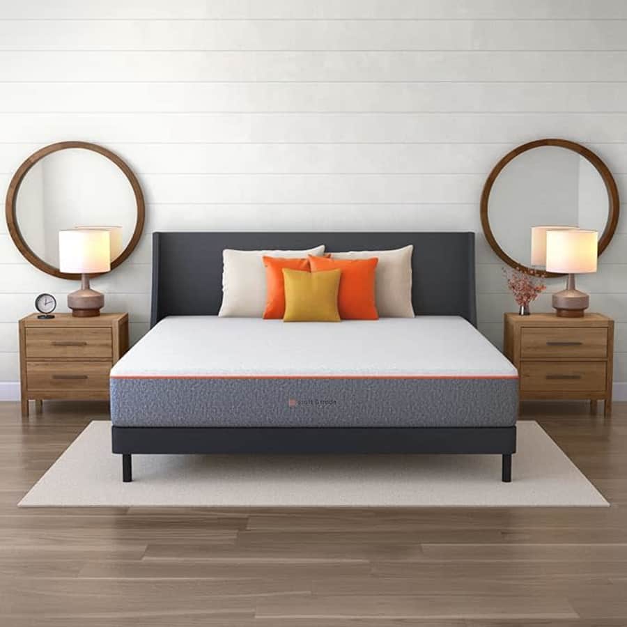 Craft & Trade 12" Queen Hybrid Memory Foam and Coil Mattress for $207 Craft & Trade 12" Queen Hybrid Memory Foam and Coil Mattress for $207